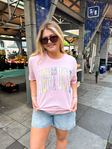 Kentucky Arch Spring Pattern T-Shirt