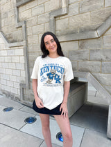 University of Kentucky Go Big Blue Cat Vintage T-Shirt