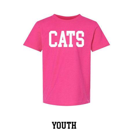 Pink Cats Youth Tee