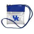 UK Leather Top Clear Crossbody