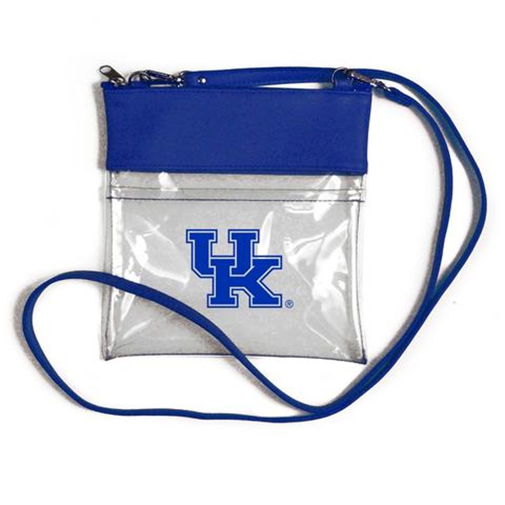 UK Leather Top Clear Crossbody