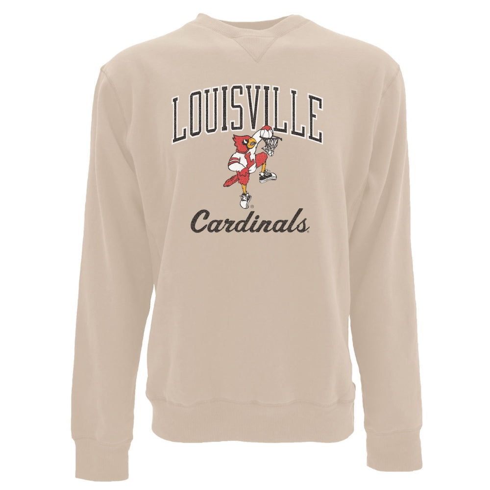 Louisville Cardinals Dunking Bird Vault Crewneck