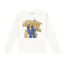 UK 90s Gold Wildcat Fleece Crewneck