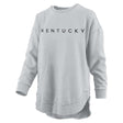 Kentucky Grey Poncho Crew