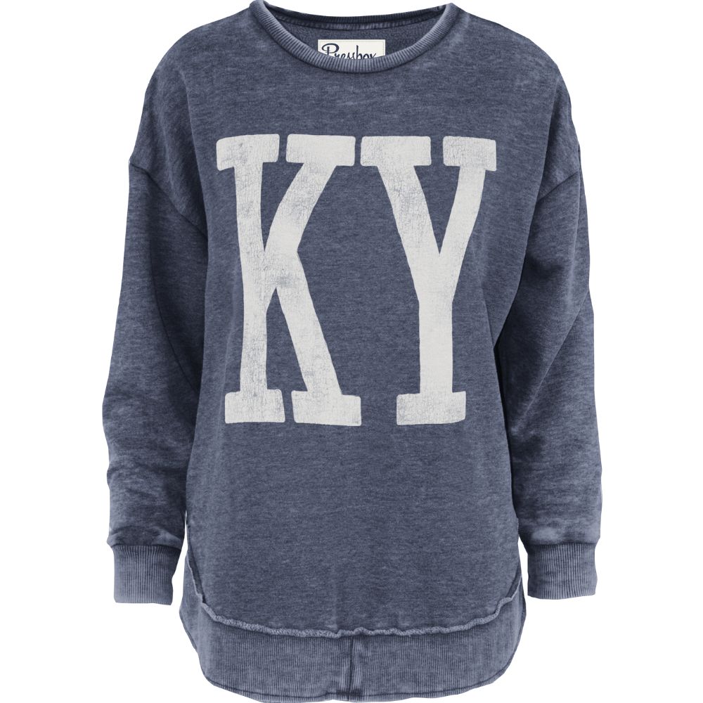 KY Navy Initial Poncho Crew