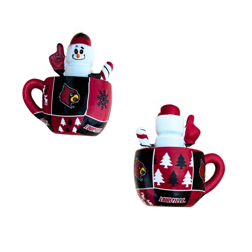 Louisville Cardinals S'mores Mug Ornament