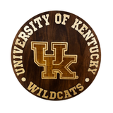 UK Wooden Round Sign