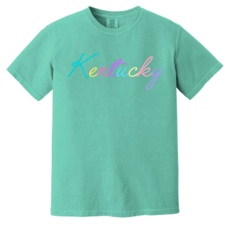 Rainbow Letter KY Tee