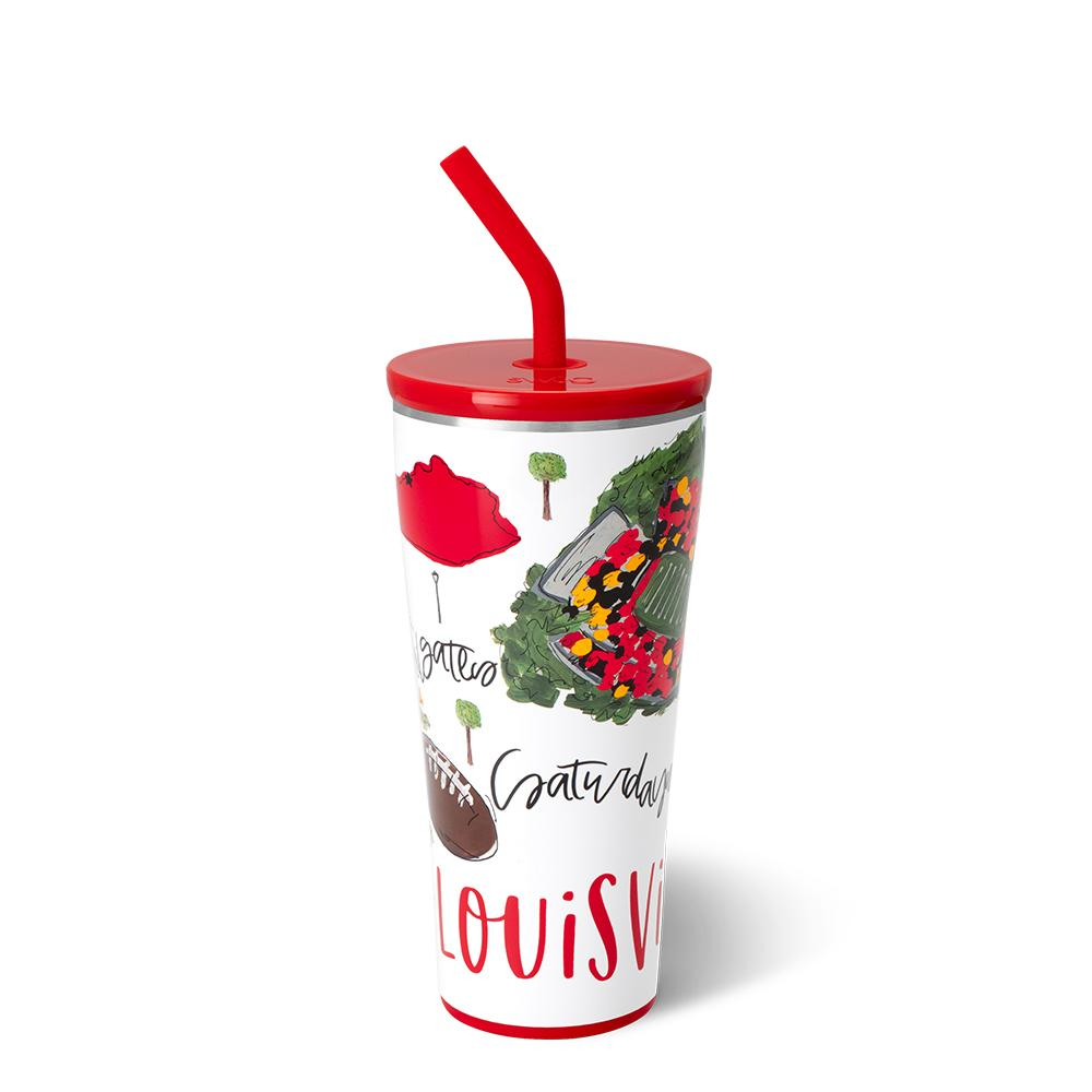 Saturdays in Louisville 32oz Straw Tumbler – Kentucky Branded