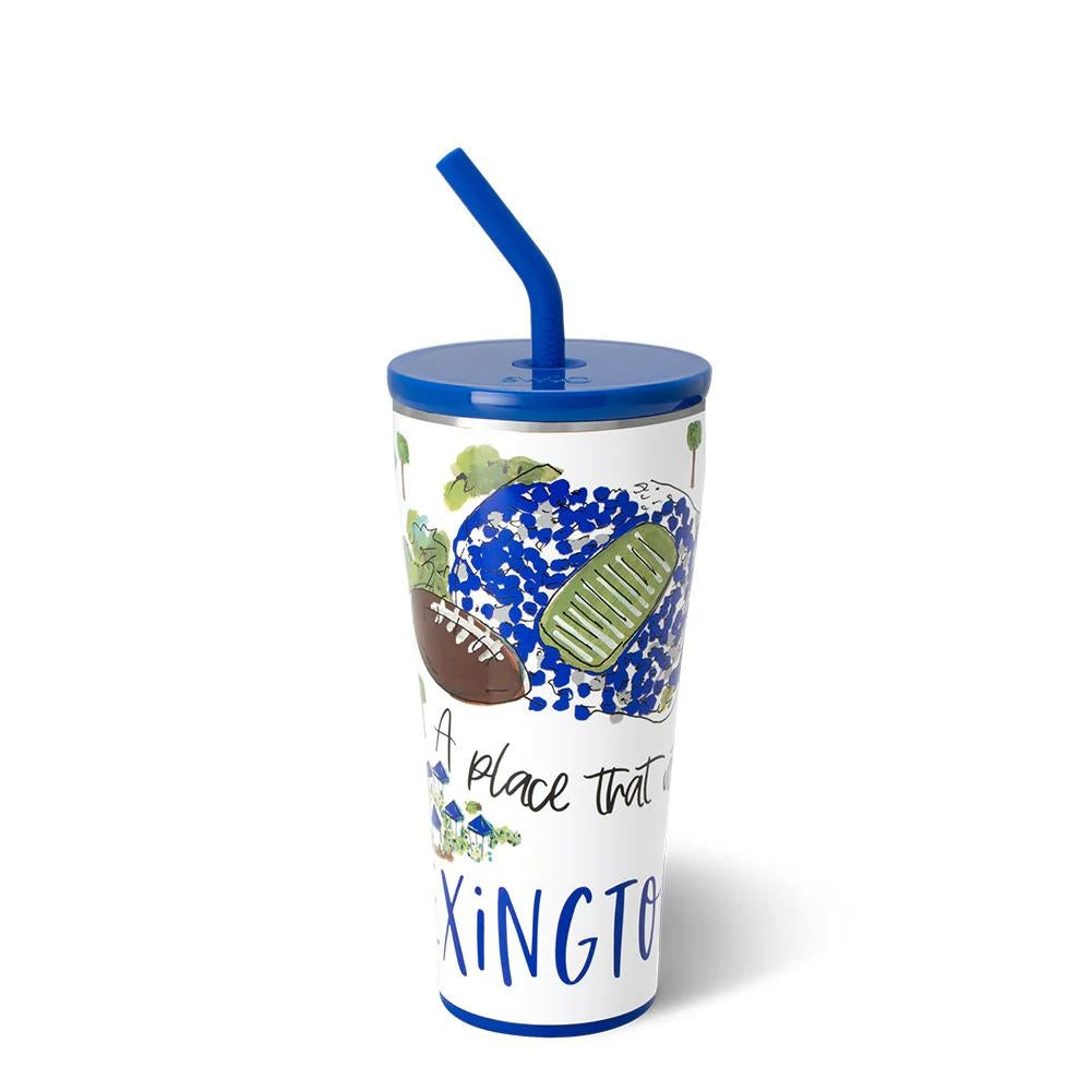 Saturdays in Lexington 32oz Straw Tumbler