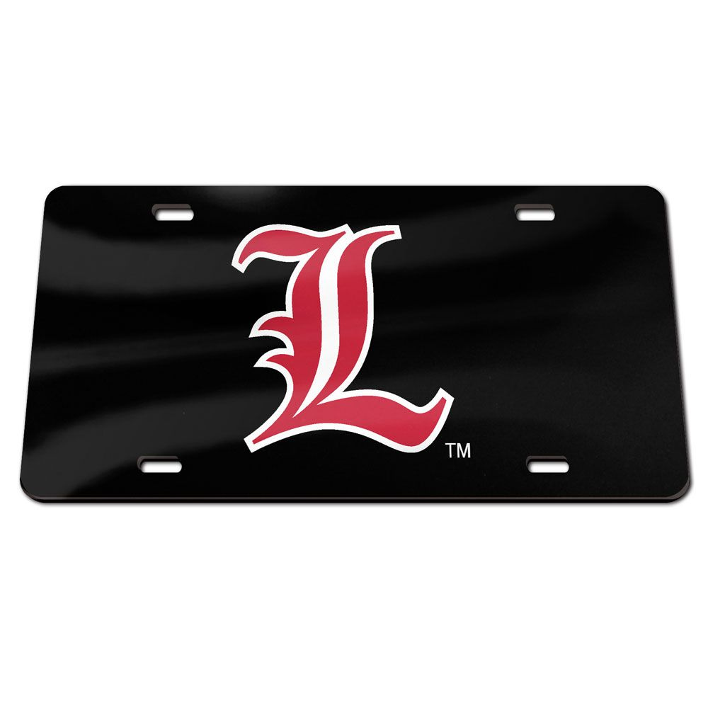 Louisville L Acrylic License Plate