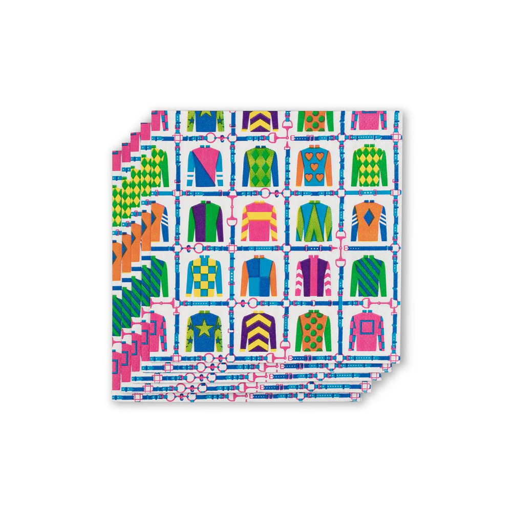 Kentucky Branded Jockey Club Cocktail Napkins