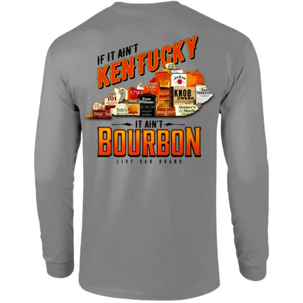 KY Bourbon Labels Long Sleeve T-Shirt