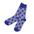 Blue Bourbon Stripe Socks