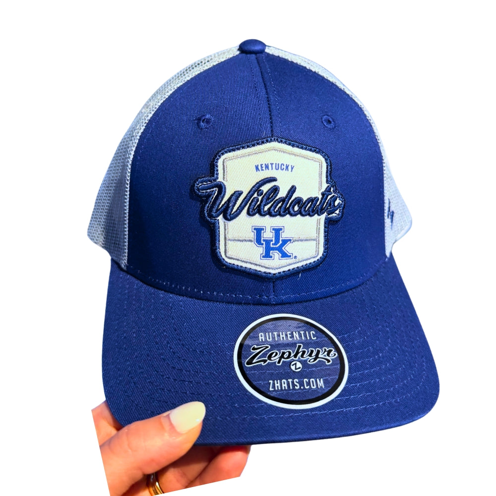 UK Kentucky Wildcats Structured Trucker Hat