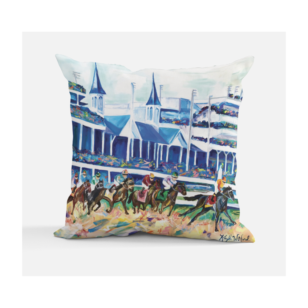 Derby Racing Pillow