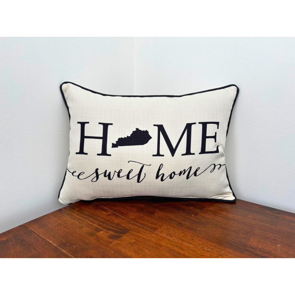 Home Sweet Home Kentucky Pillow
