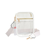 Square Clear Crossbody Stadium Bag