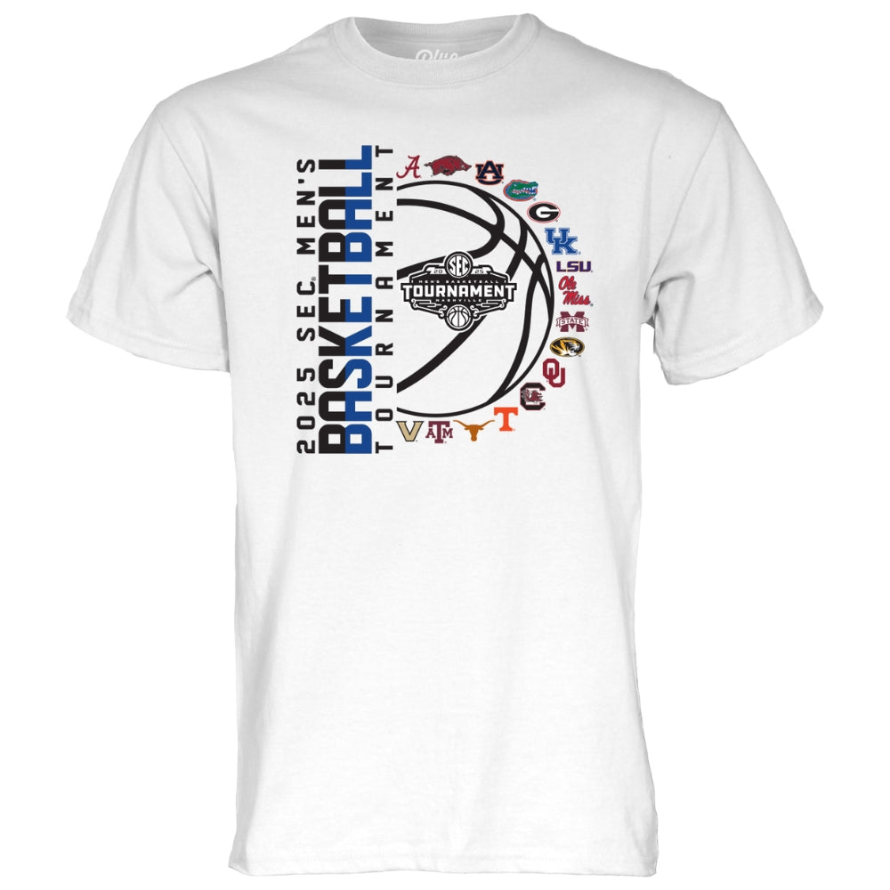 Conference Basketball Tournament T Shirts 2025 SEC Men's