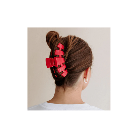Red Large Hair Claw Clip