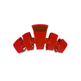 Red Large Hair Claw Clip