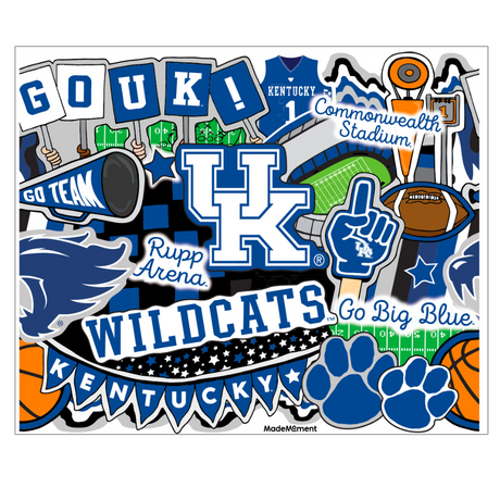 Kentucky 24oz Graphic Stainless Bottle