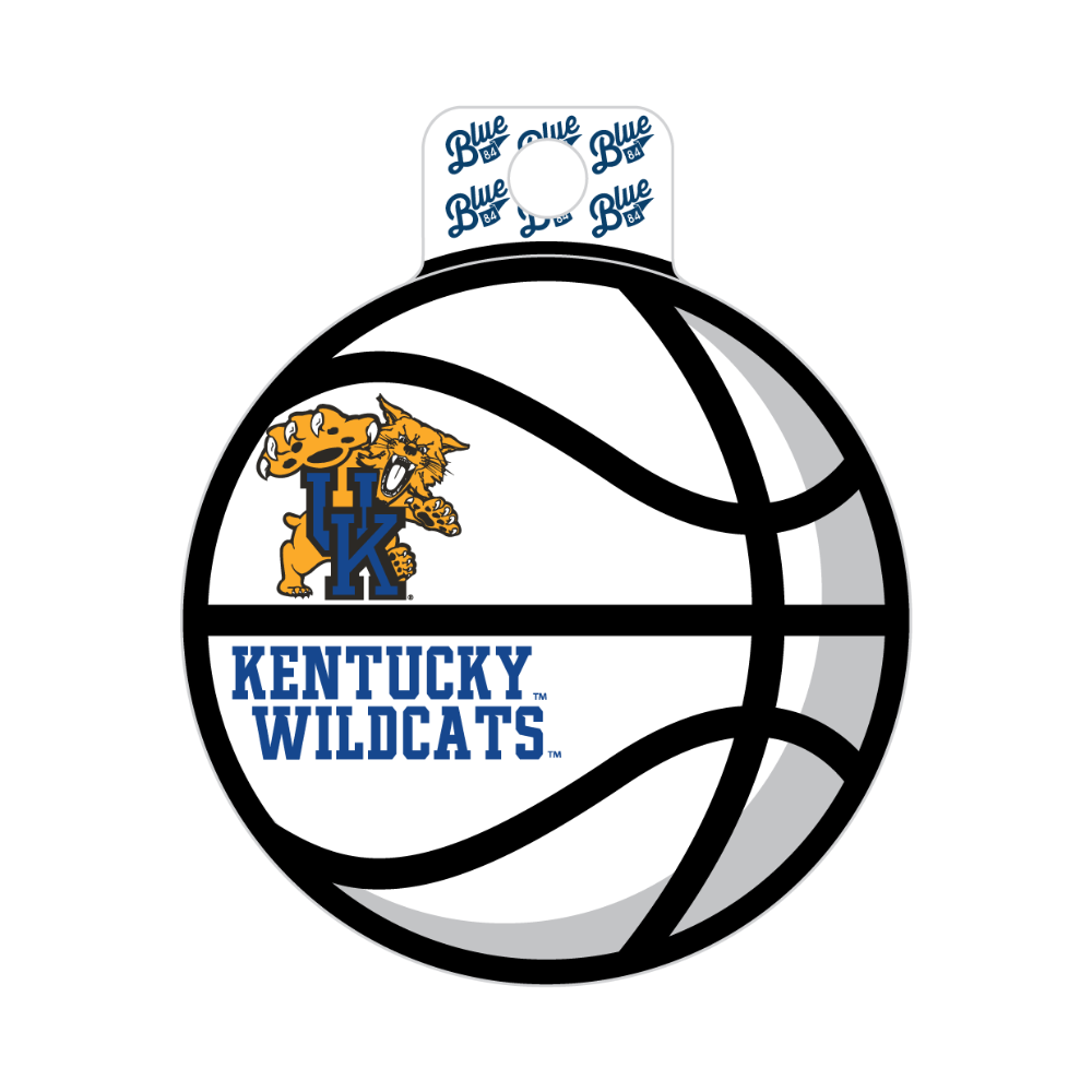 Kentucky Wildcats Mascot Basketball Sticker