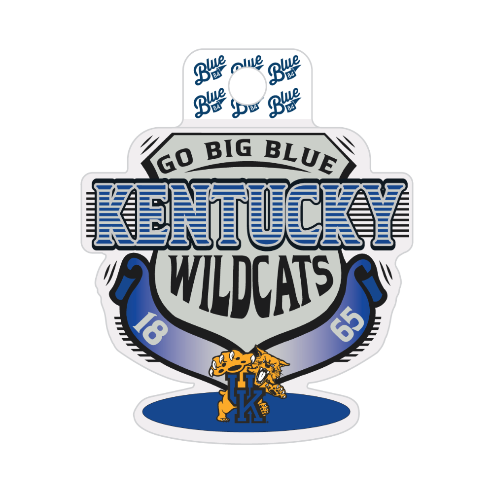 Kentucky Wildcats Go Big Blue Sticker