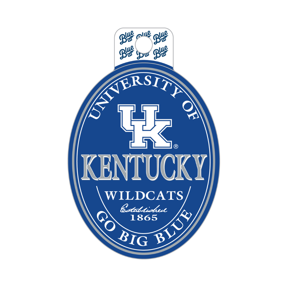 UK Wildcats Go Big Blue Sticker