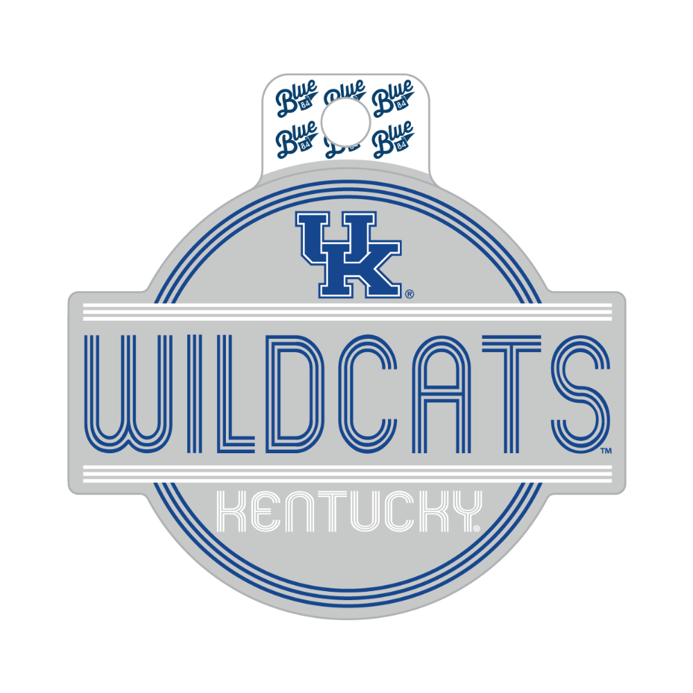 UK Kentucky Wildcats Round Sticker
