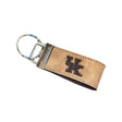 Leather Embossed Key Fob