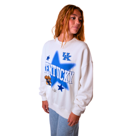 Kentucky Wildcats Aura Oversized Crewneck
