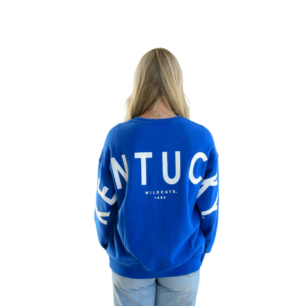 UK Interlock Kentucky Split Crewneck