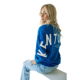 UK Interlock Kentucky Split Crewneck