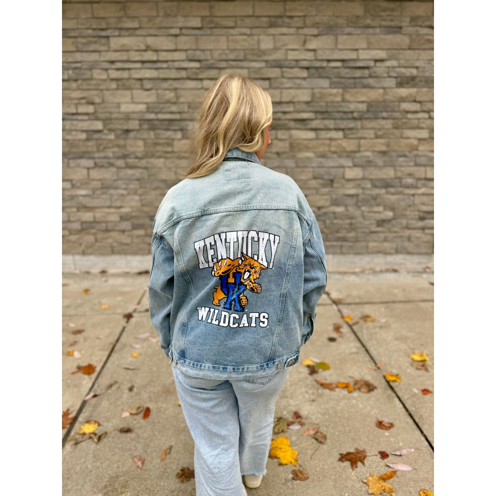 Kentucky Wildcats Meyer Varsity Denim Jacket