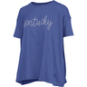 Kentucky Swirl Script Oversized T-Shirt