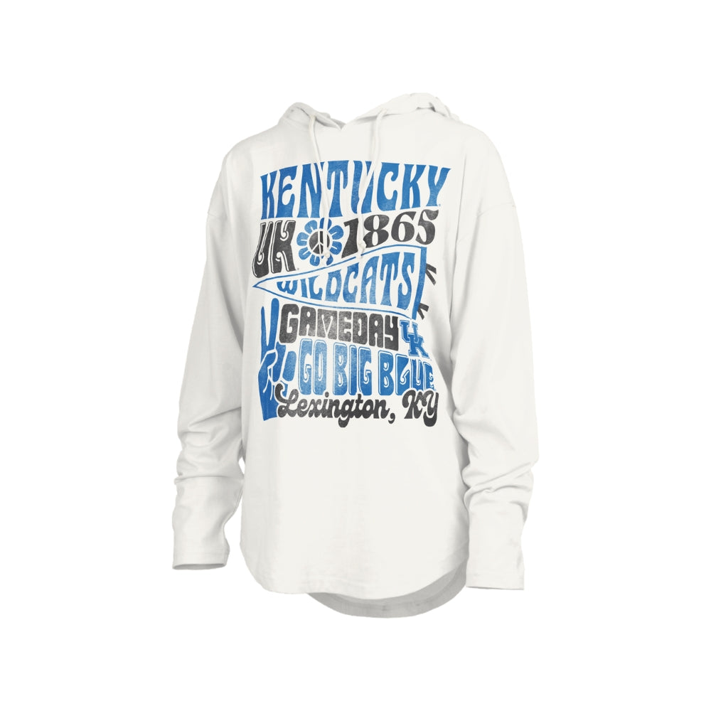 UK Wildcat Gameday Long Sleeve Hooded T-Shirt