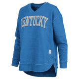 Kentucky West Hall V Neck Vintage Fleece