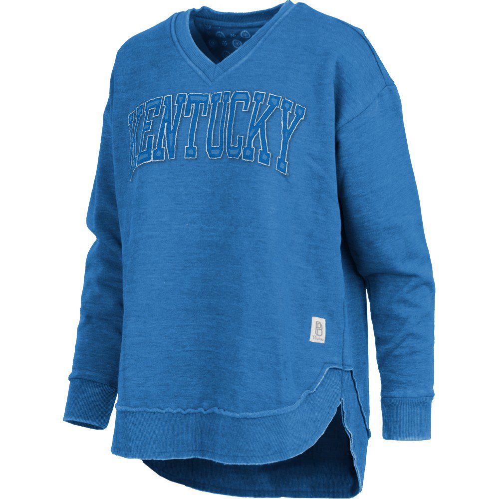 Kentucky West Hall V Neck Vintage Fleece