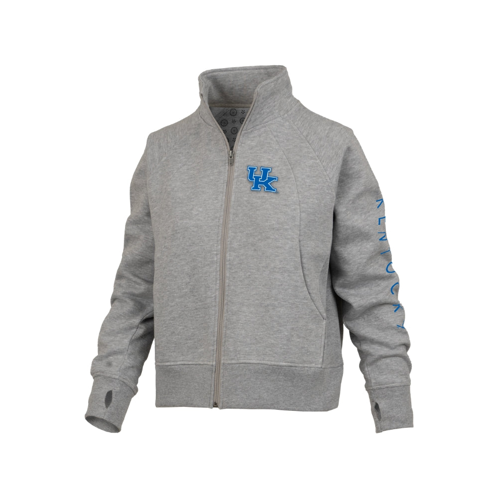 UK Kentucky Mock Neck Full Zip Fleece