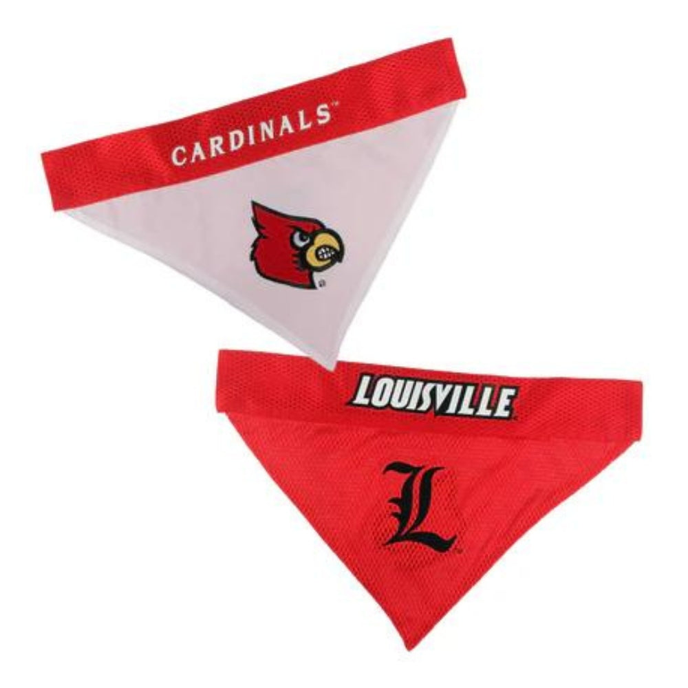 Louisville Cardinals Pet Reversible Bandana