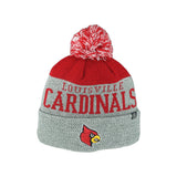 Louisville Cardinals Knit Cuff Pom Beanie