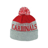 Louisville Cardinals Knit Cuff Pom Beanie