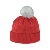 Louisville Cardinals Cable Knit Cuff Pom Beanie