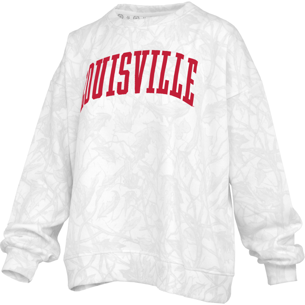 Louisville White Camo Crewneck