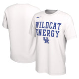 Unisex Nike White Kentucky Wildcats 2024 On-Court Bench Energy T-Shirt