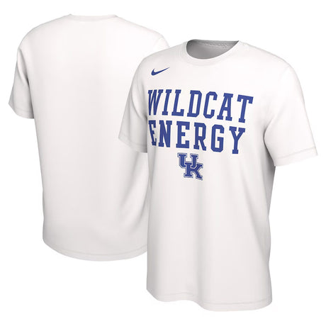 Unisex Nike White Kentucky Wildcats 2024 On-Court Bench Energy T-Shirt