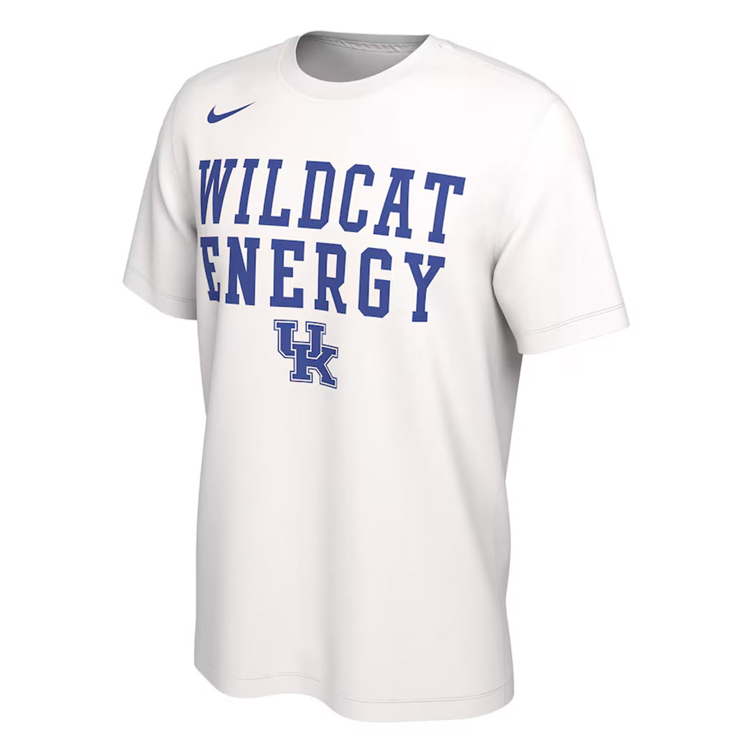 Unisex Nike White Kentucky Wildcats 2024 On-Court Bench Energy T-Shirt