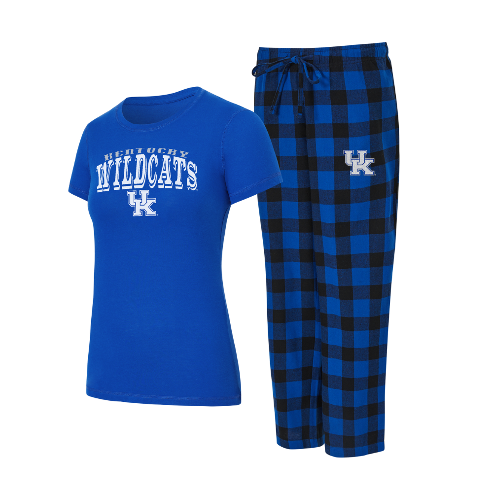 Kentucky Wildcats Ladies Pant and Short Sleeve Set pj