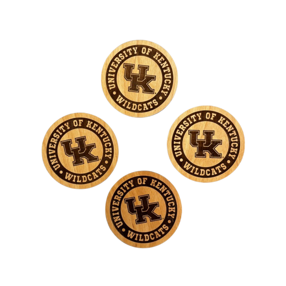 University of Kentucky Coaster Set (4pc)
